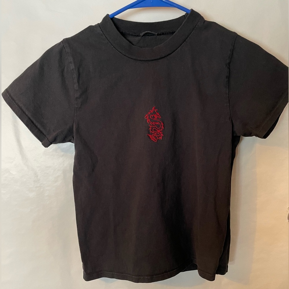 Black baby tee